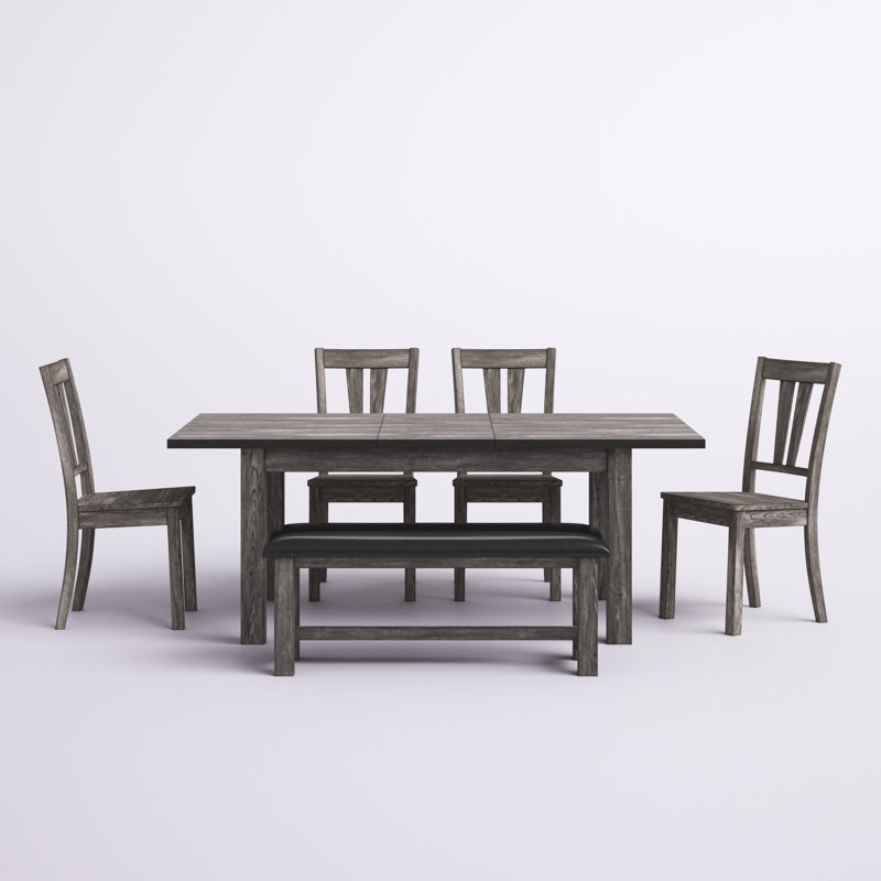 Mistana™ Katarina 6 Piece Extendable Dining Set & Reviews Wayfair